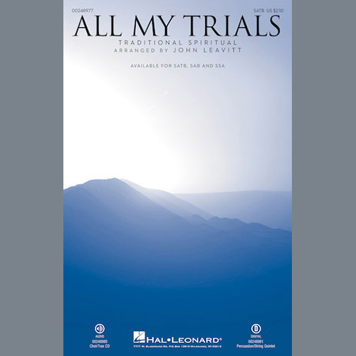 cover: All My Trials, John Leavitt