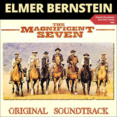 cover: The Magnificent Seven, Elmer Bernstein, Klavier