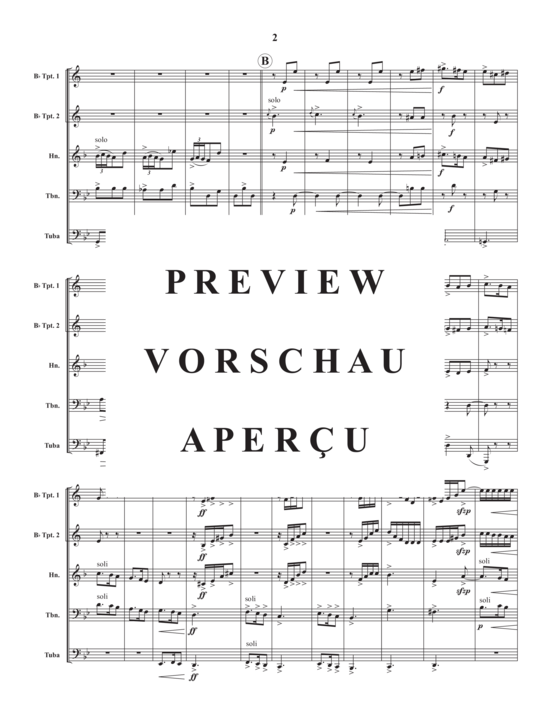 gallery: Caprice No. II , , (Blechbläserquintett)