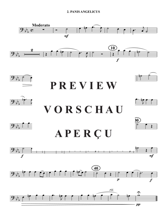 Produktgalerie: Seite 14 von 21 Drei geistliche Palestrina Stücke , , (Tuba Quartett: 2x Bariton, 2xTuba)