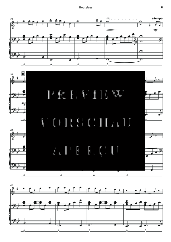 Produktgalerie: Seite 8 von 11 Hourglass - Gentle Melodies for Weddings, Church, and Other Occasions, , Altsaxophon und Klavier