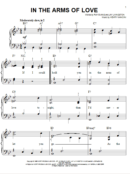Produktbild zu: In The Arms Of Love