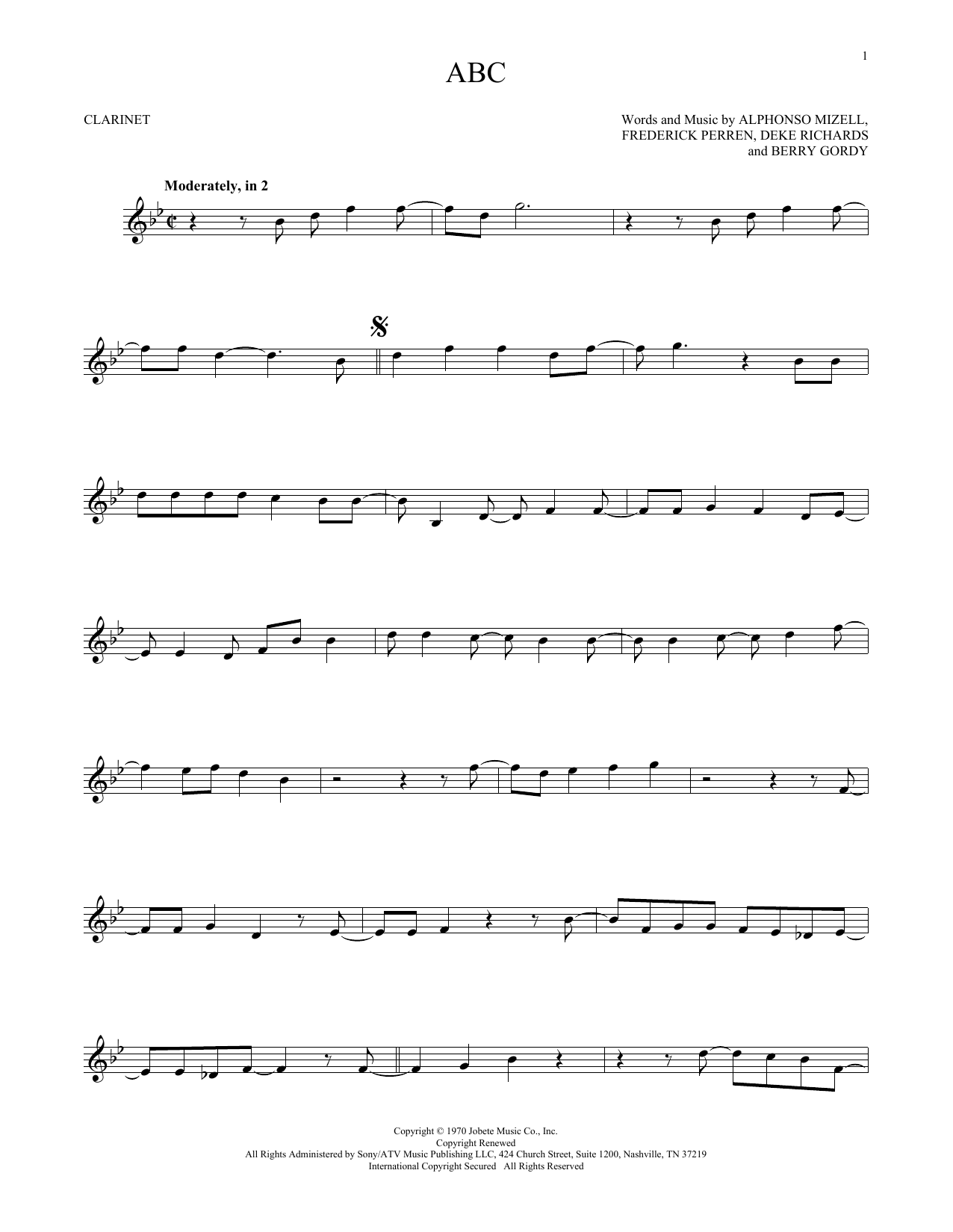 Product gallery: Page 1 of 1 ABC, The Jackson 5