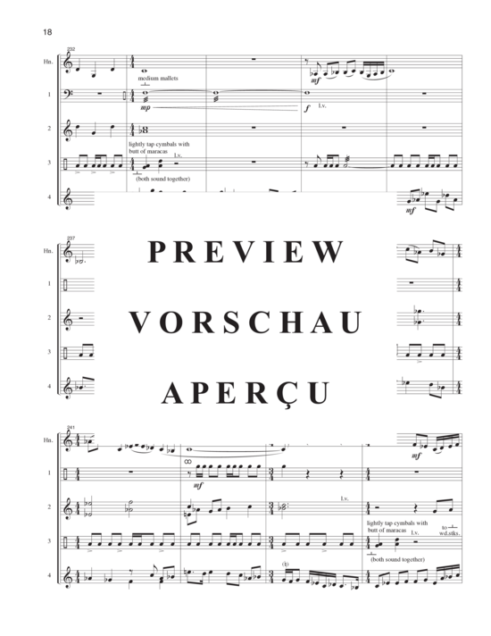 Product gallery: Page 21 of 21 Reflective Journey , , (horn solo and percussion quartet)