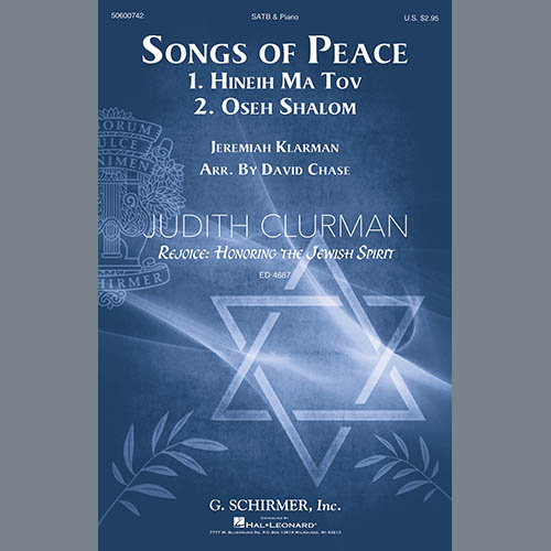 cover: Songs Of Peace, David Chase