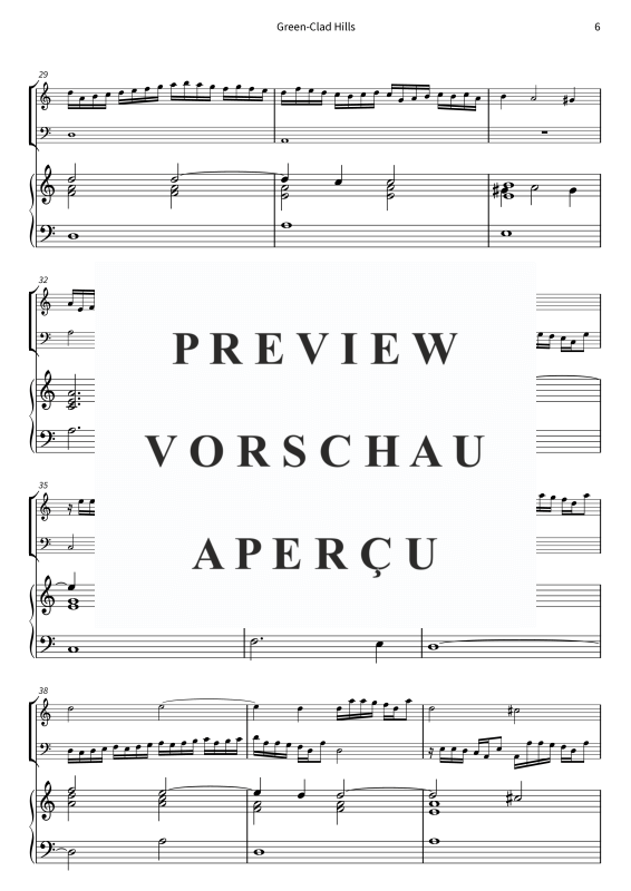 gallery: Green-Clad Hills - Vestiva i colli - Pastoral Madrigal in Three Parts, , Violine, Violoncello und Cembalo/Klavier