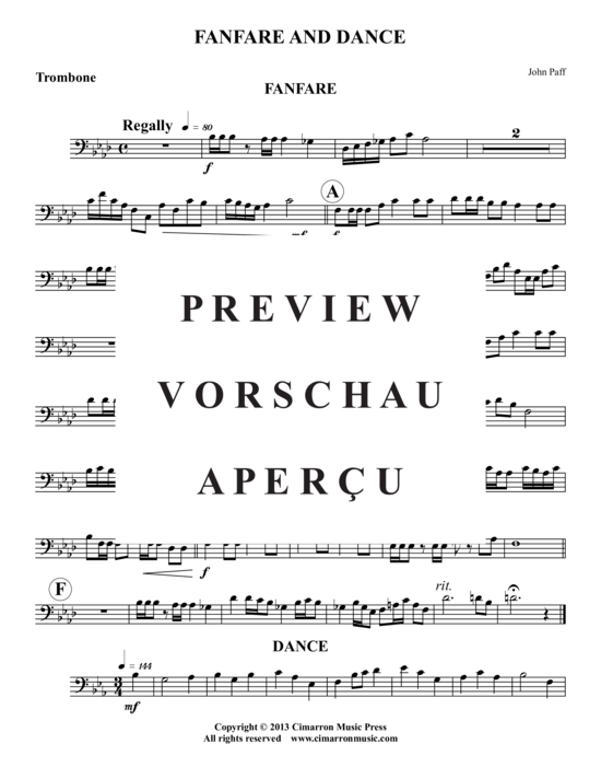 Produktgalerie: Seite 14 von 17 Fanfare and Dance , , (Blechbläser-Quintett)