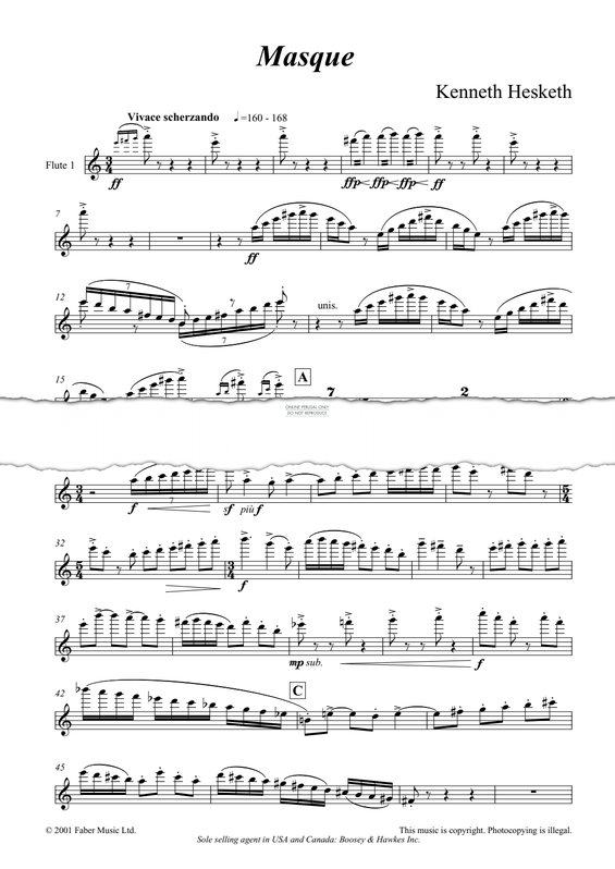 Product gallery: Page 1 of 1 Masque, Kenneth Hesketh