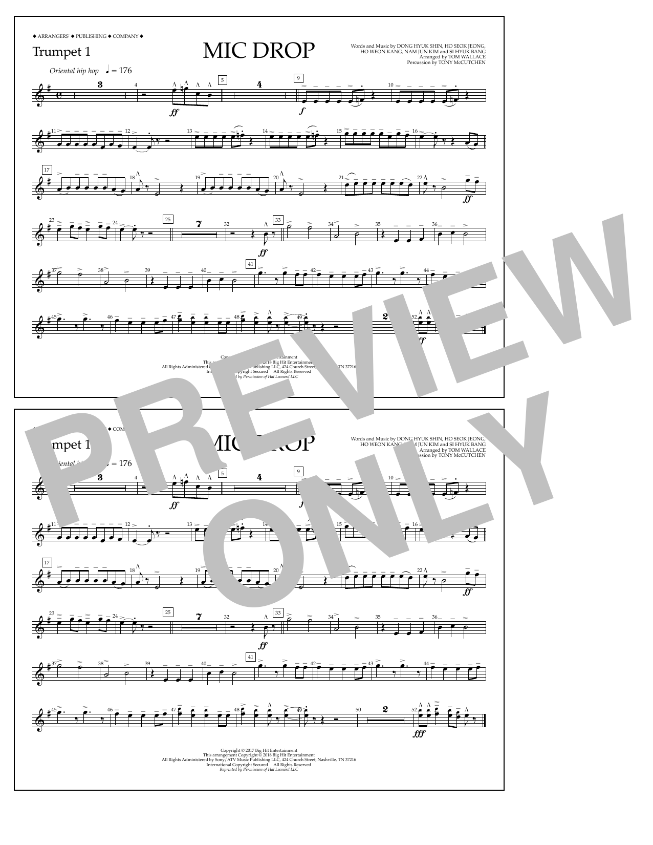 Product picture to: Mic Drop - Trumpet 1