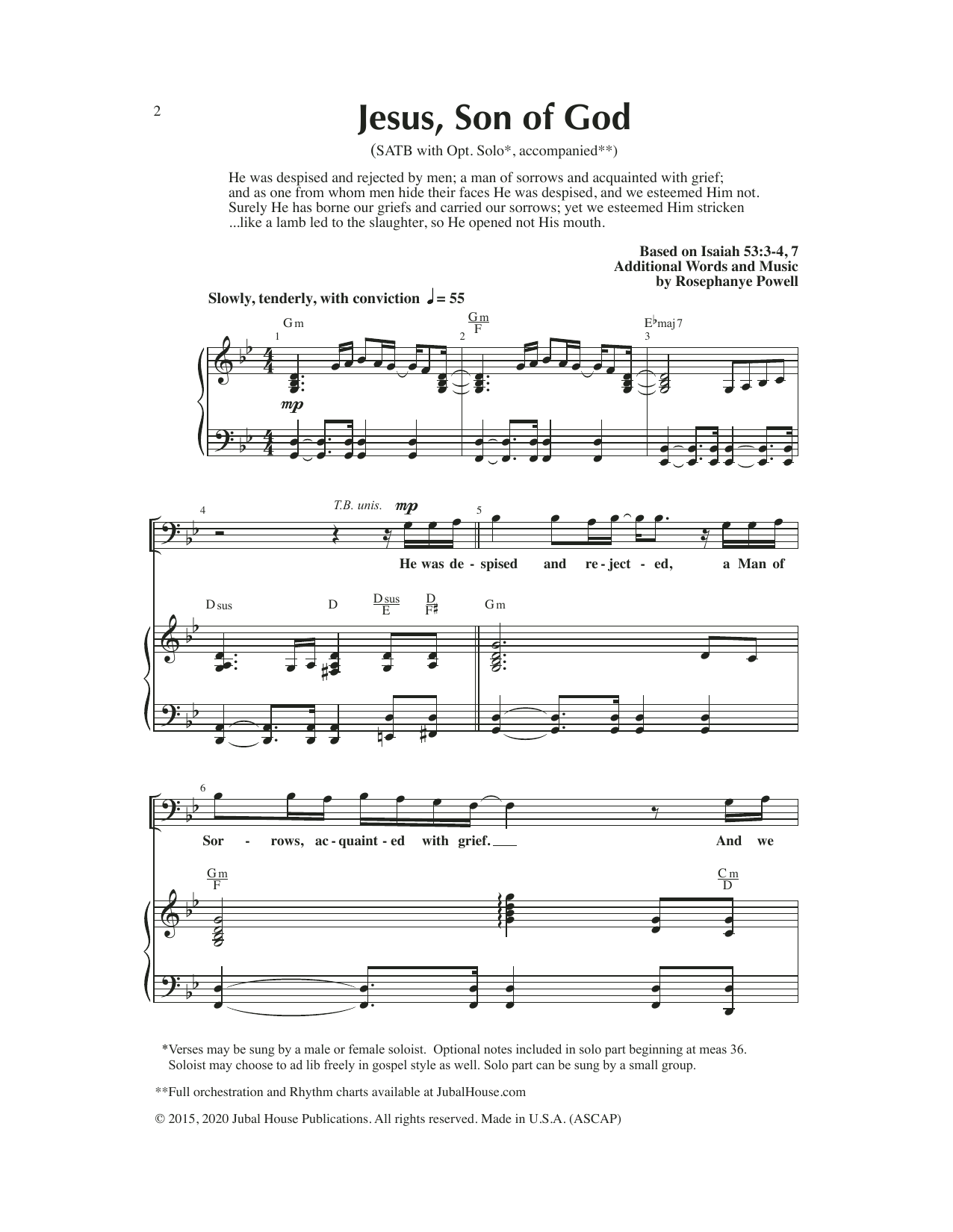 Produktbild zu: Jesus, Son Of God