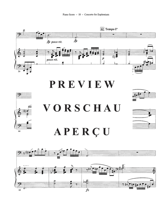 Product gallery: Page 20 of 21 Concerto , , (euphonium + piano)