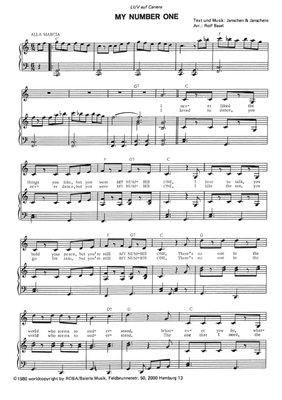 Produktbild zu: My Number One Luv