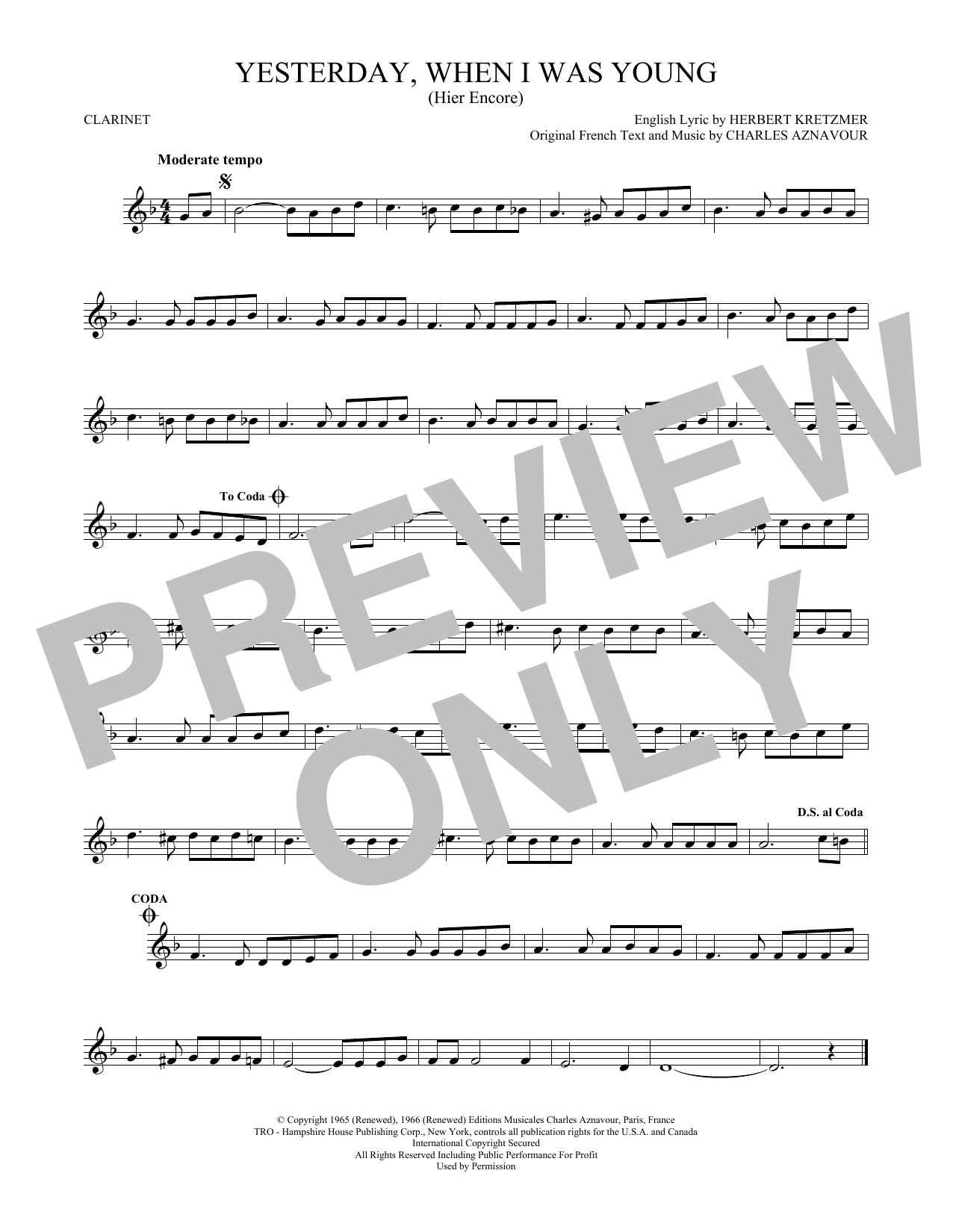 Product gallery: Page 1 of 1 Yesterday, When I Was Young (Hier Encore), Roy Clark