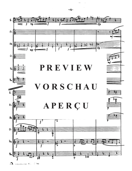 Produktgalerie: Seite 15 von 21 Sextet , , (Gemischtes Ensemble für Holzbläser Quintett + Euphonium Solo)