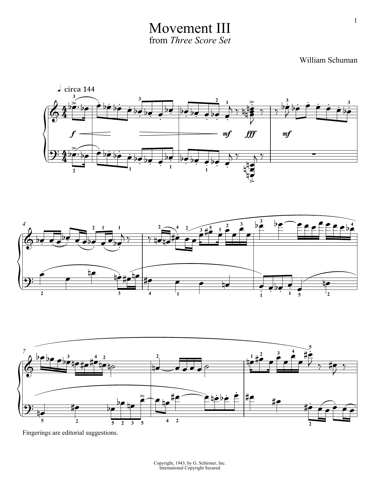 Produktbild zu: Movement III