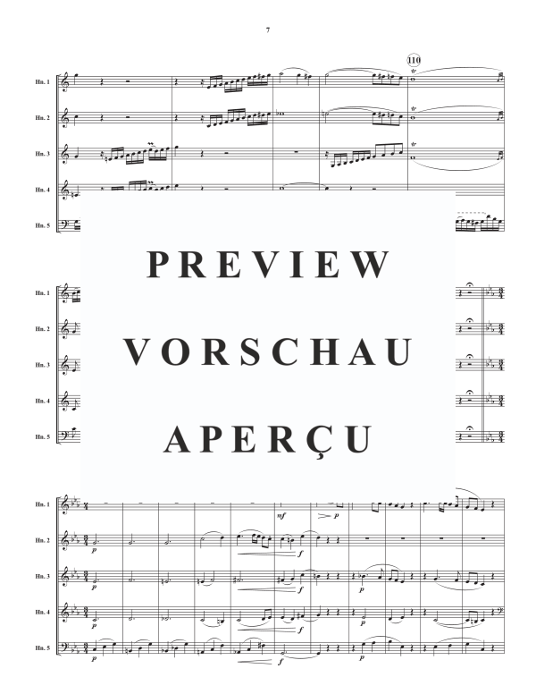 Product gallery: Page 10 of 11 Adagio, Allegro, and Adagio, , Horn Quintet