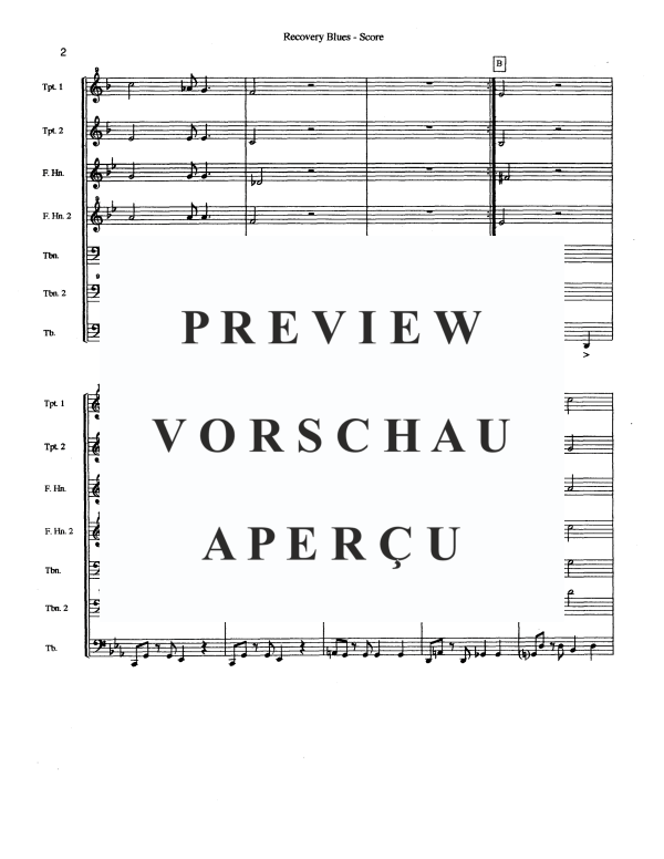 Produktgalerie: Seite 4 von 11 Recovery Blues, , Blechbläser Quintett