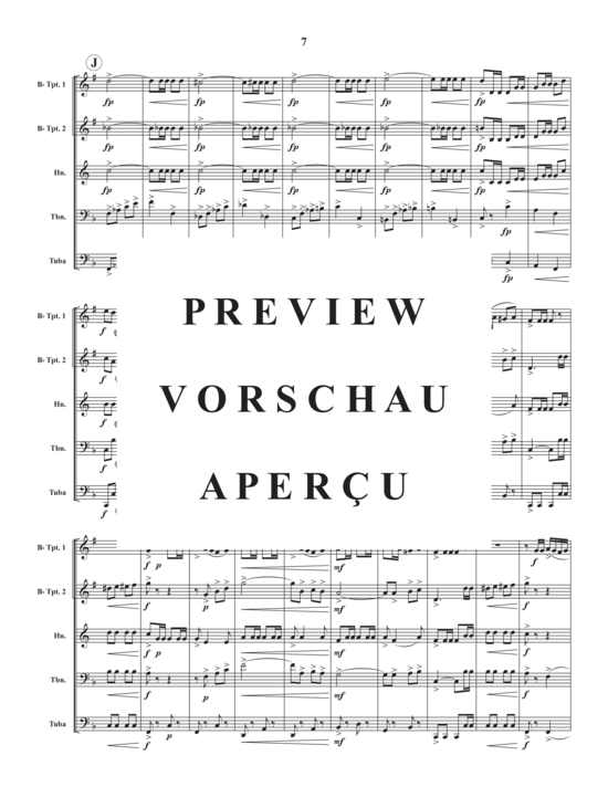 Produktgalerie: Seite 9 von 21 Morning, Noon and Nightin Vienna (Overture) , ,  (Blechbläserquintett)