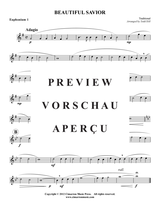Product gallery: Page 5 of 9 Beautiful Savior , , (Tuba Quartet: 2x baritone, 2x tuba)