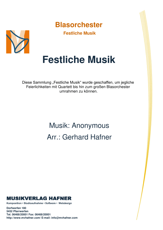 Product picture to: Festliche MusikAnonymus