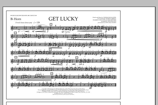 Produktbild zu:  Get Lucky - Bb Horn - Tom Wallace