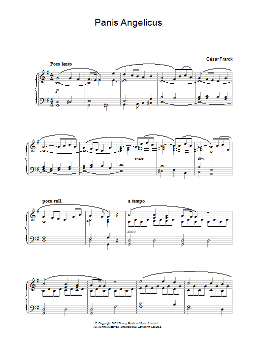Produktbild zu: Panis Angelicus (O Lord Most Holy)