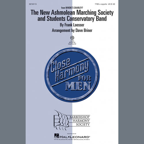 cover: The New Ashmolean Marching Society And Students Conservatory Band, David Briner, Chor