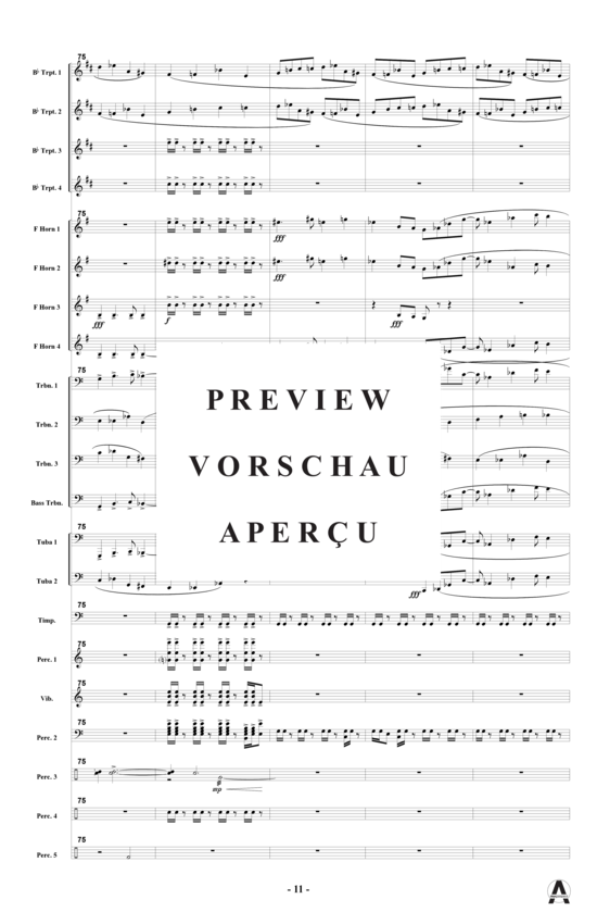Produktgalerie: Seite 16 von 21 The Reckoning , , (Blechbläserensemble + Percussion)