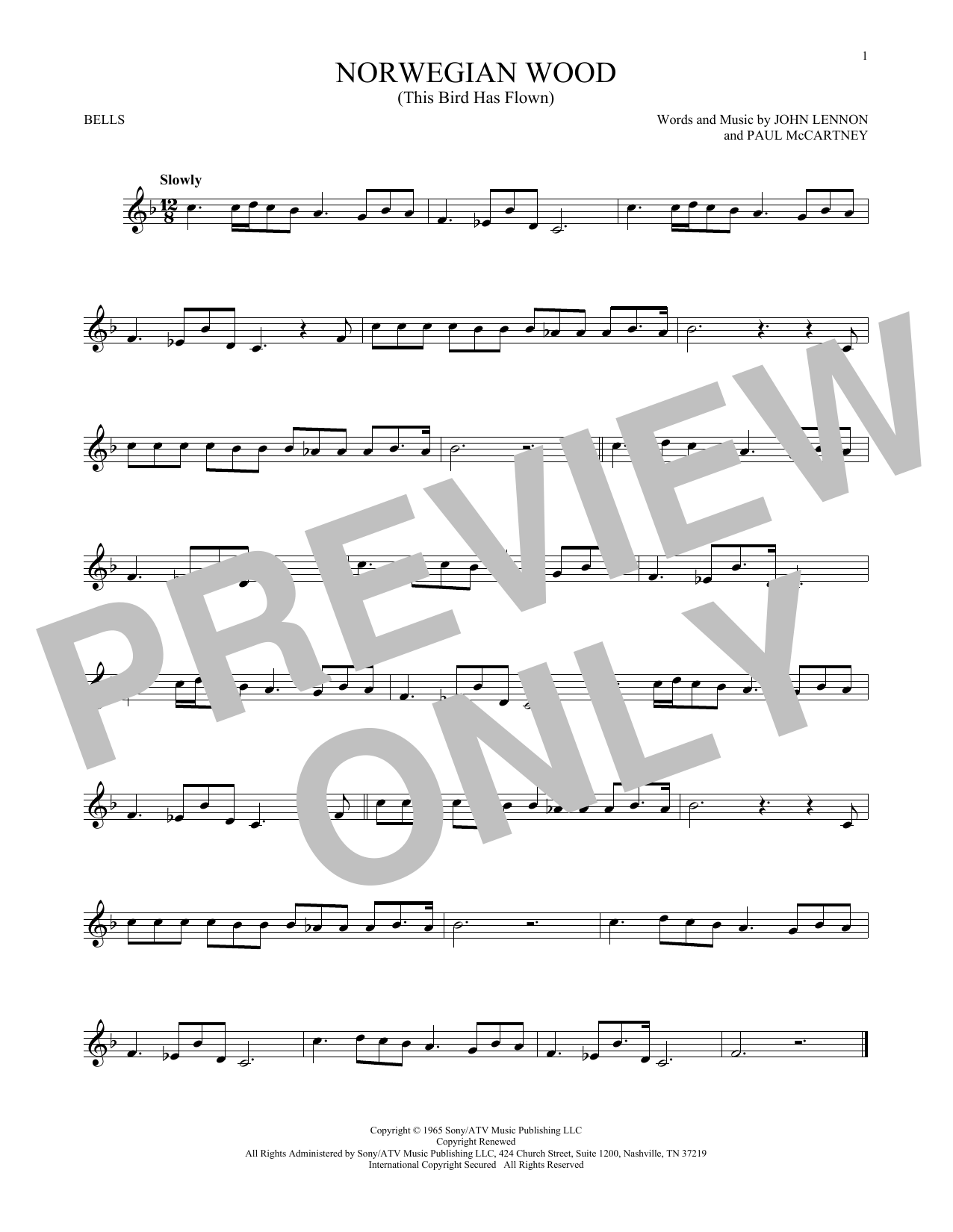 Produktbild zu:  Norwegian Wood (This Bird Has Flown) - The Beatles