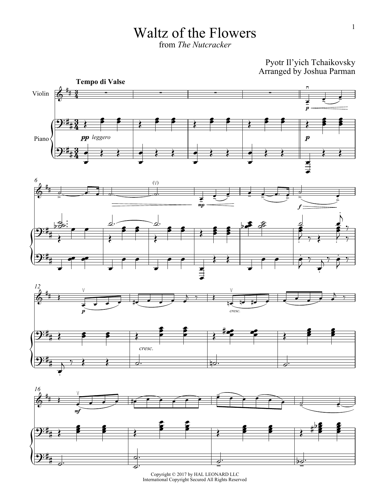 Product gallery: Page 1 of 1 Waltz Of The Flowers, Pyotr Il'yich Tchaikovsky