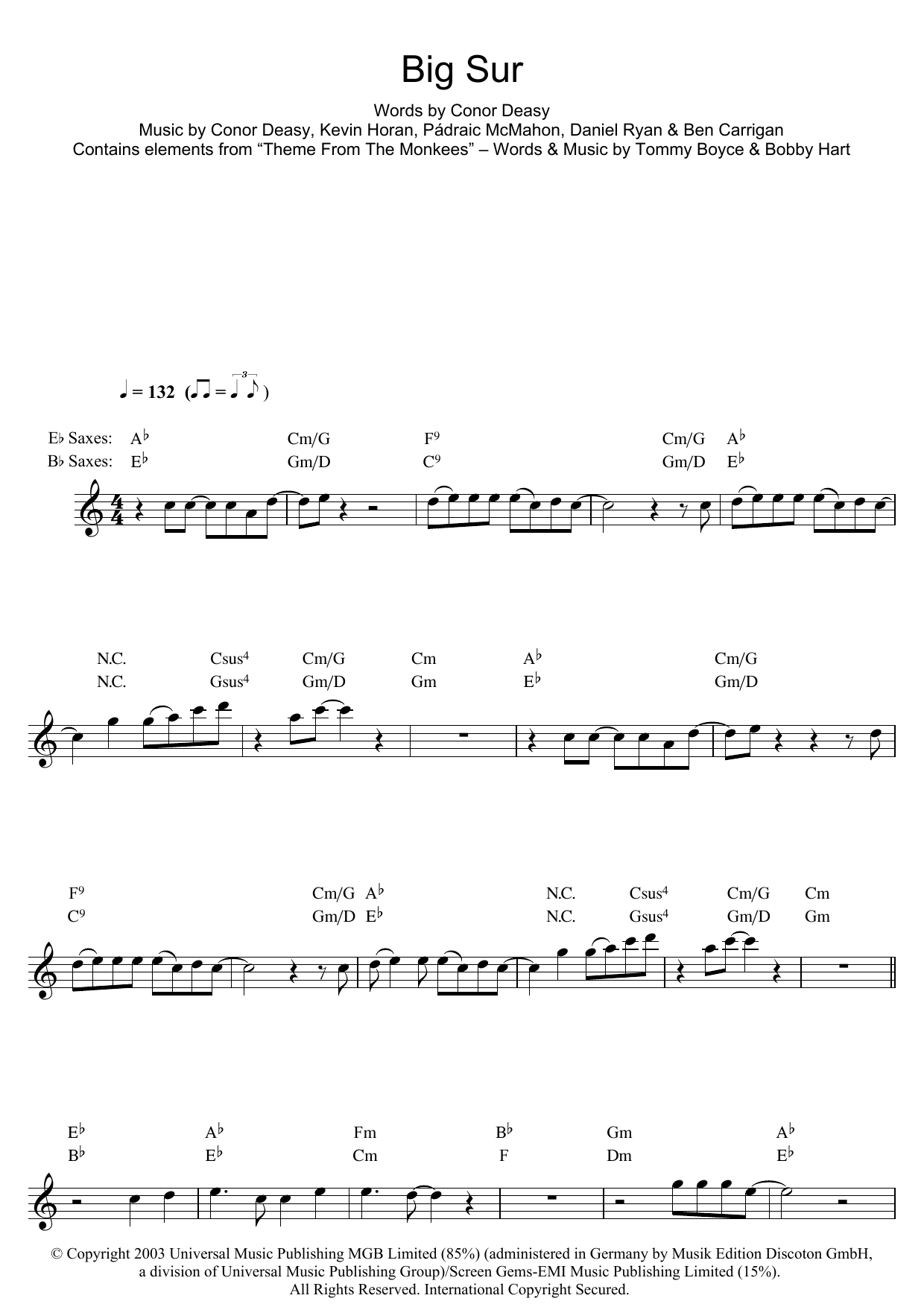 Product gallery: Page 1 of 1 Big Sur, The Thrills