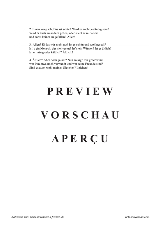 Product gallery: Page 3 of 3 Andres lieber Schutzpatron , , Piano and Voice