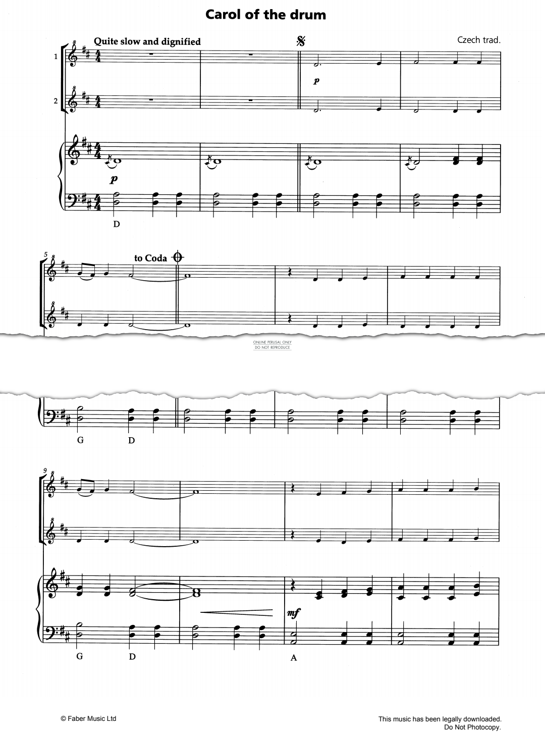 Product gallery: Page 1 of 1 Carol Of The Drum/Karibuni, 