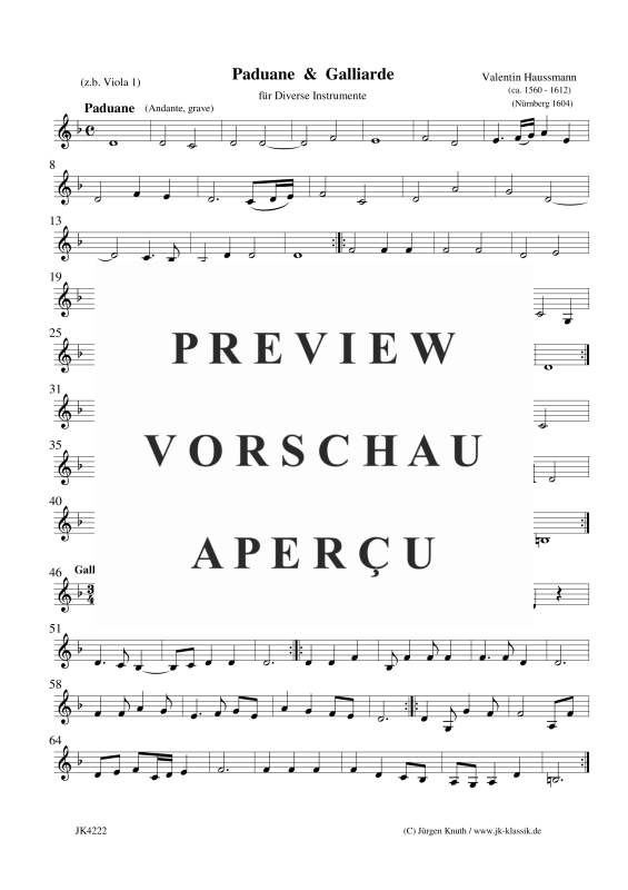 gallery: Paduane & Galliarde, , Quintett für diverse Blas- und Streichinstrumente