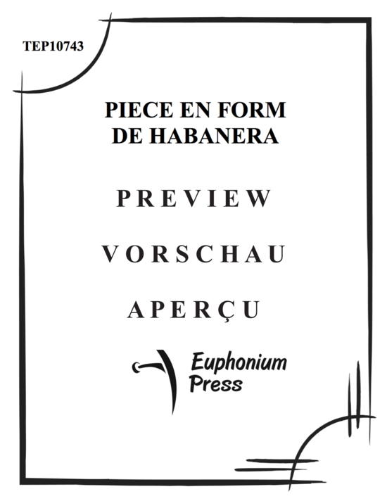 gallery: Piece en Form de Habanera , , (Euphonium + Klavier)