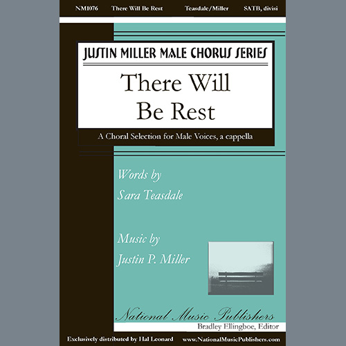 cover: There Will Be Rest, Justin Miller, Chor