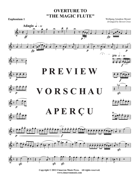 Product gallery: Page 17 of 21 Ouvertüre aus Zauberflöte , , (Tuba Ensemble)