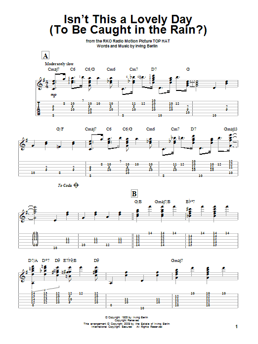 Produktbild zu: Isn't This A Lovely Day (To Be Caught In The Rain?)