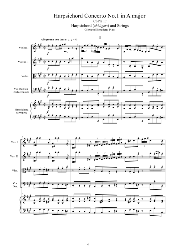 Produktgalerie: Seite 1 von 11 9 Konzerte für obligates Cembalo und Streicher, , Cembalo und Streichorchester - Partituren und Einzelstimmen