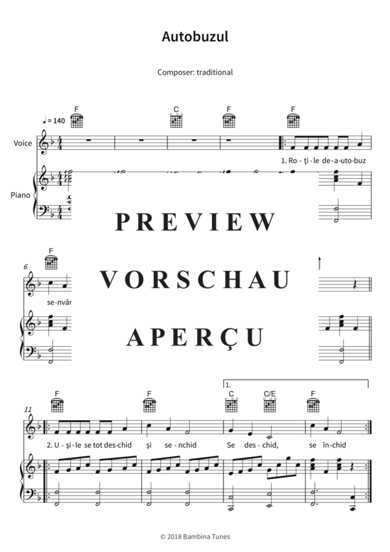 Produktgalerie: Seite 4 von 8 Autobuzul, , (Gesang + Klavier, Gitarre)