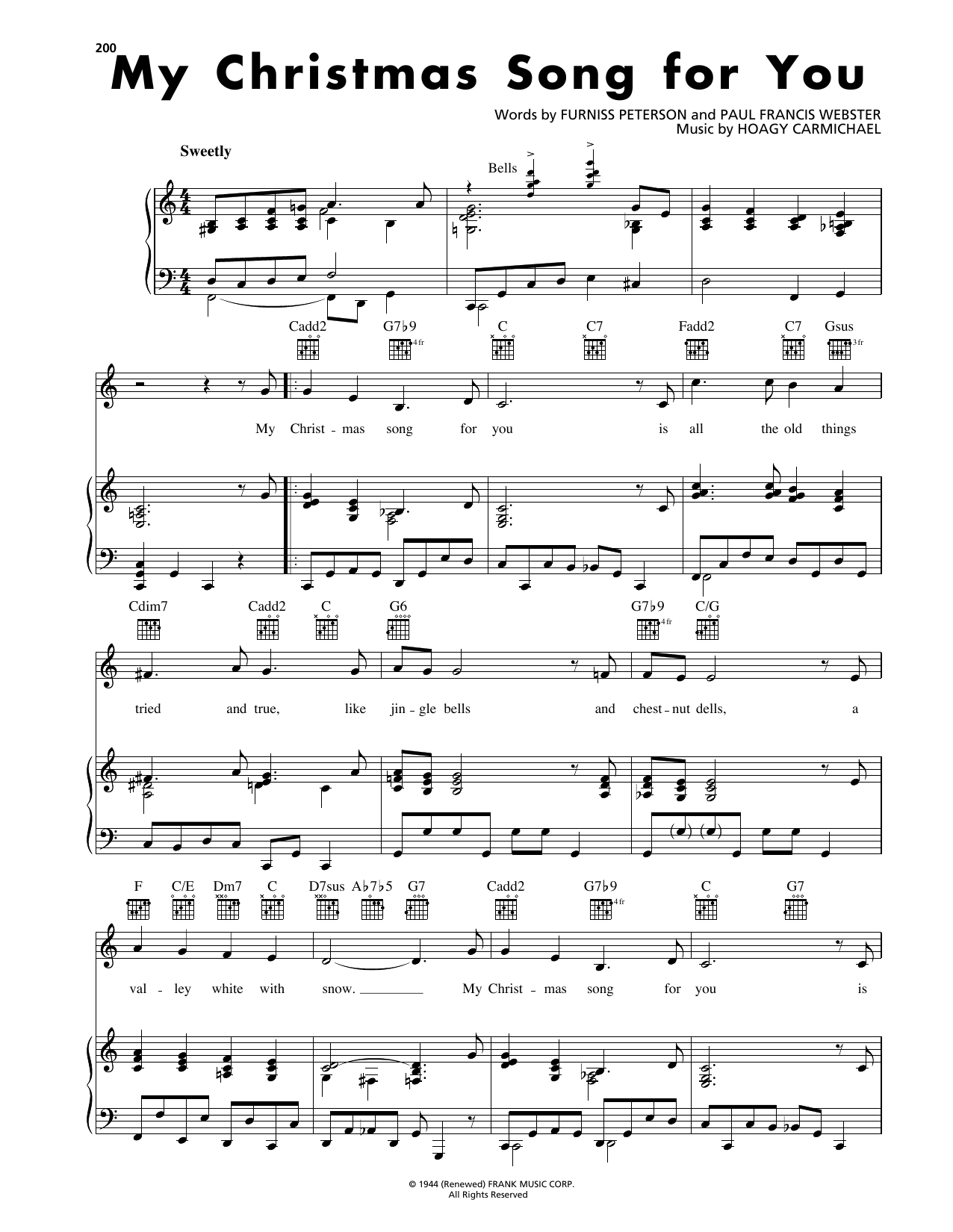 Product picture to: My Christmas Song For You