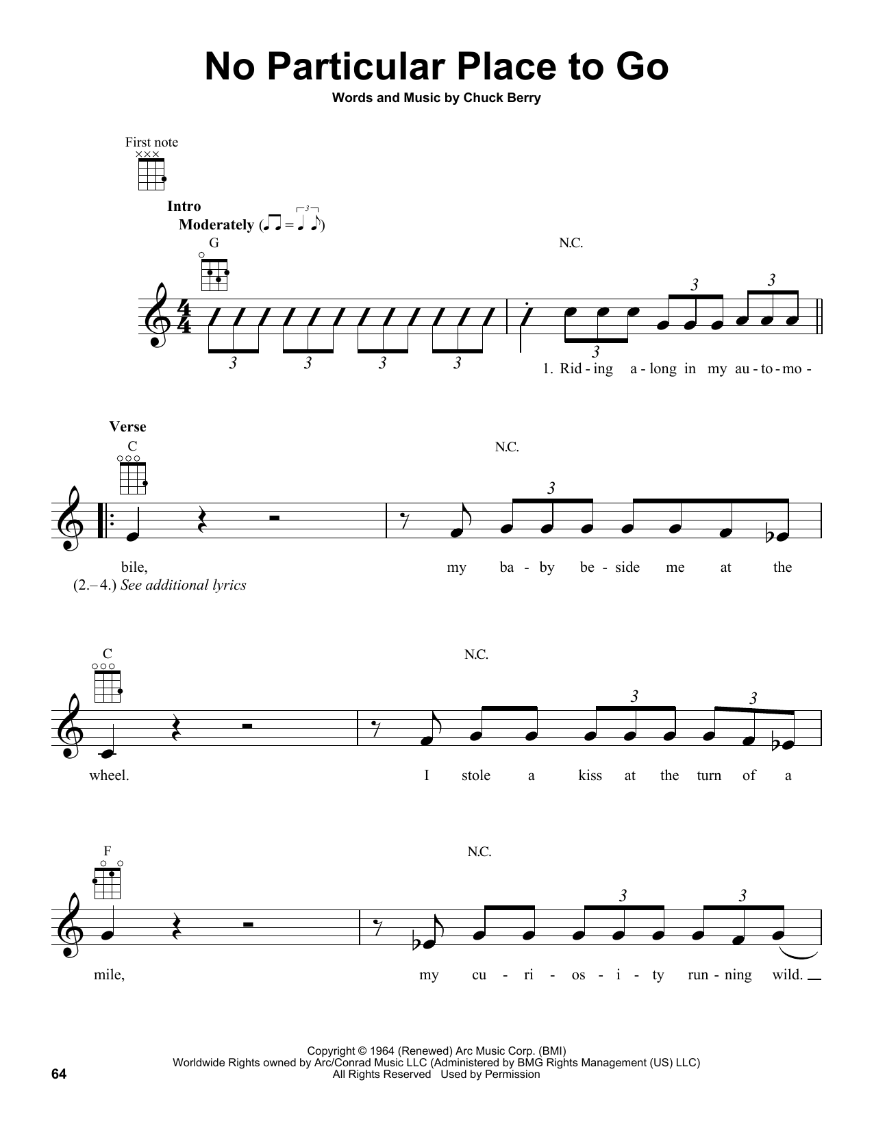 Product gallery: Page 1 of 1 No Particular Place To Go, Chuck Berry