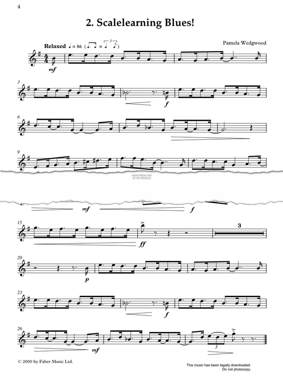 Product gallery: Page 1 of 1 Scale-Learning Blues, Pam Wedgwood