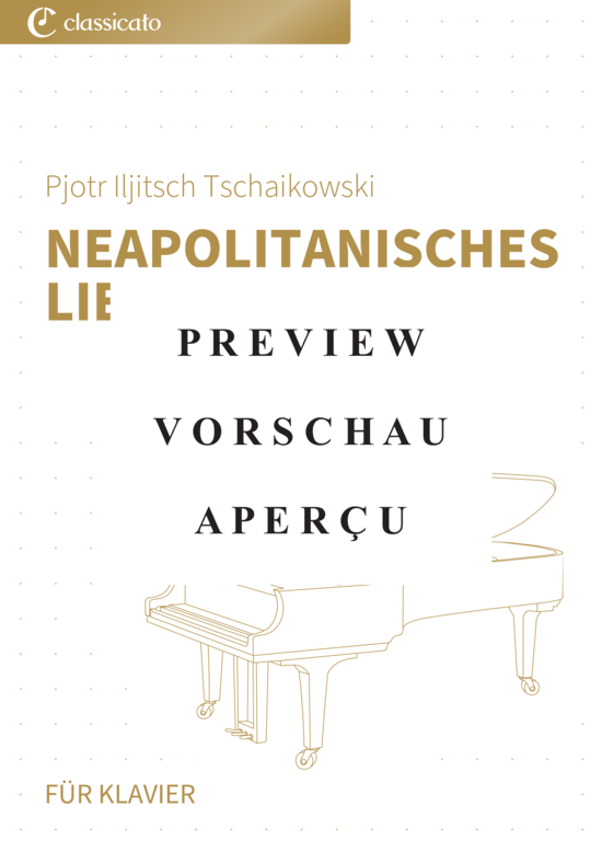 Produktgalerie: Seite 2 von 5 Neapolitanisches Liedchen - Nr. 18 aus Kinderalbum op. 39 , , Klavier Solo