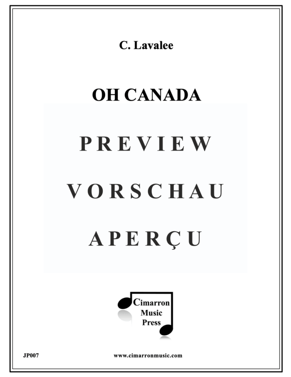 Produktgalerie: Seite 2 von 11 Oh Canada, , Blechbläser Quintett