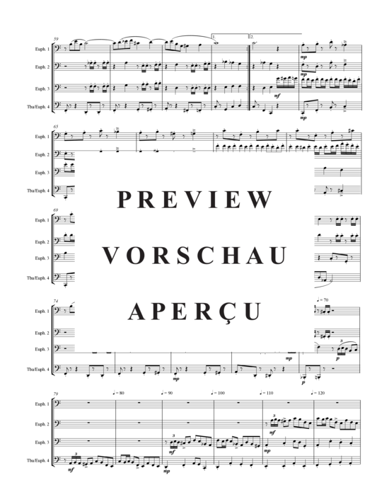 Product gallery: Page 4 of 19 Grecian Gambol , , (Tuba Quartet: 2x Baritone, 2xTuba)