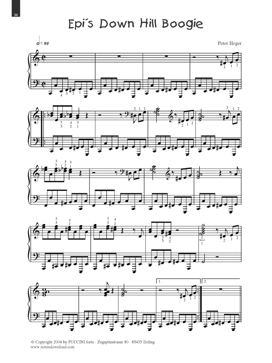 Epi´s Down Hill Boogie  Epi´s Down Hill Boogie