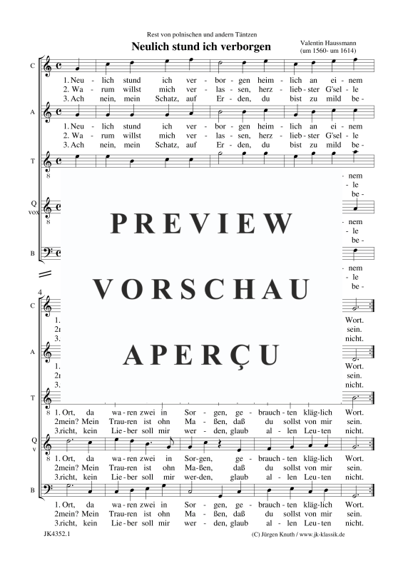 Produktbild zu: Neulich stund ich verborgenValentin Haussmann
