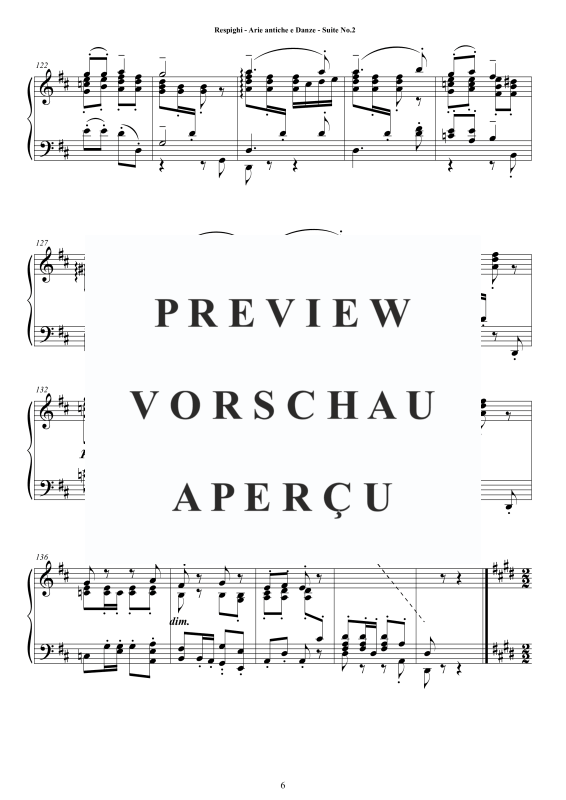 Produktgalerie: Seite 7 von 11 Suite No. 2 - Antiche Arie e Danze, , Klavier Solo