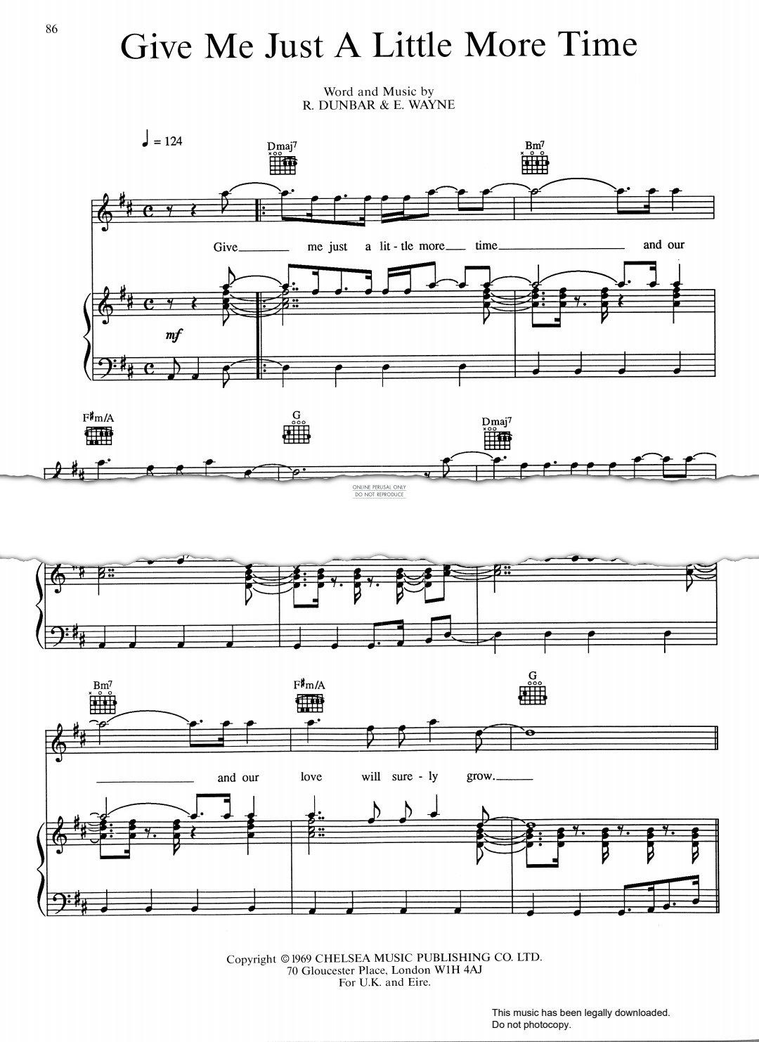 Produktbild zu: Give Me Just A Little More Time